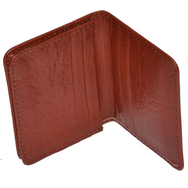 Johny Weber Handmade Bi-Fold Leather Wallet - Image 2