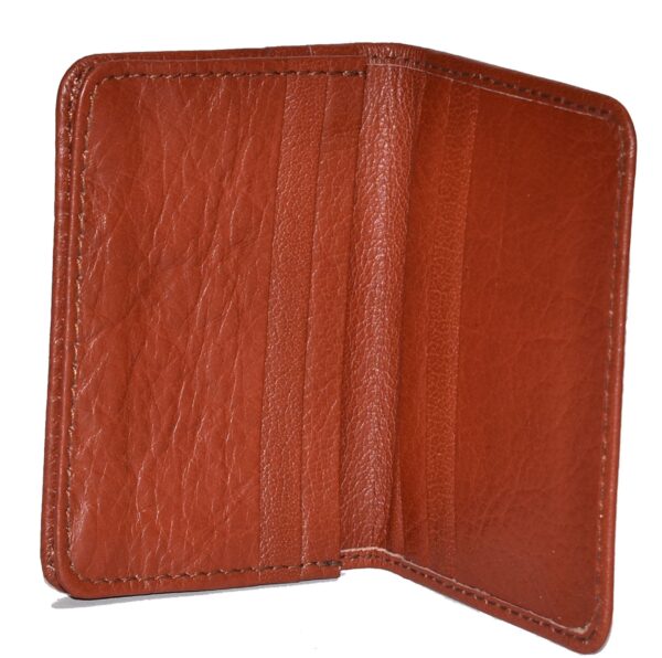 Johny Weber Handmade Bi-Fold Leather Wallet - Image 3