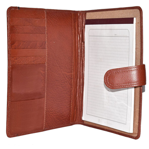 Johny Weber Handmade Bi-Fold Men's Notepad Wallet - Image 3